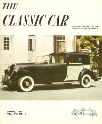 THE CLASSIC CAR 1967 SPRING - DUESENBERG, 25/75 VAUXHALL, GURNEY NETTING STORY